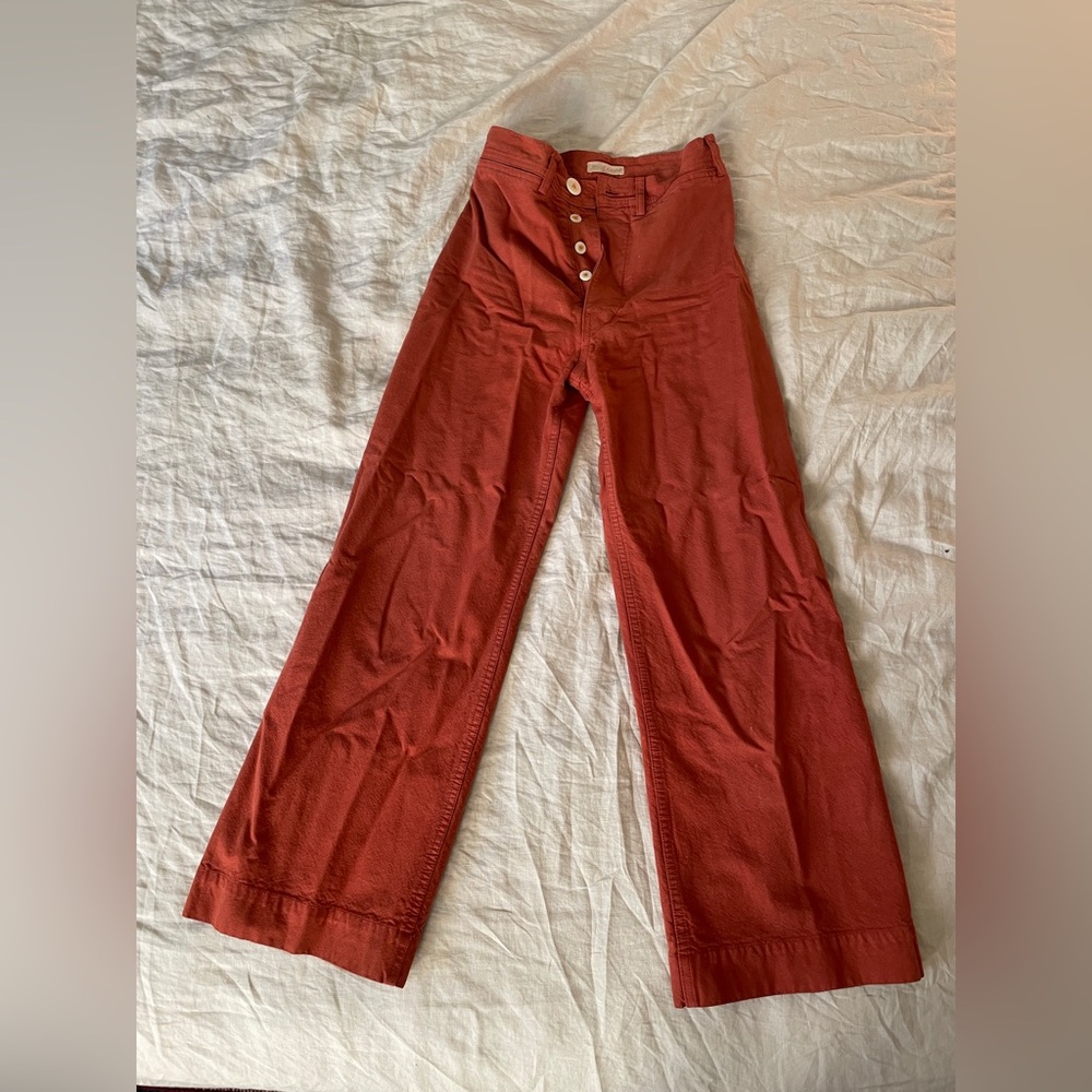 Jesse Kamm sailor pants in paprika